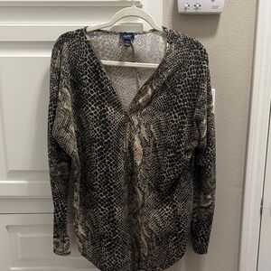 Daytrip Leopard Print Zip-Up Jacket